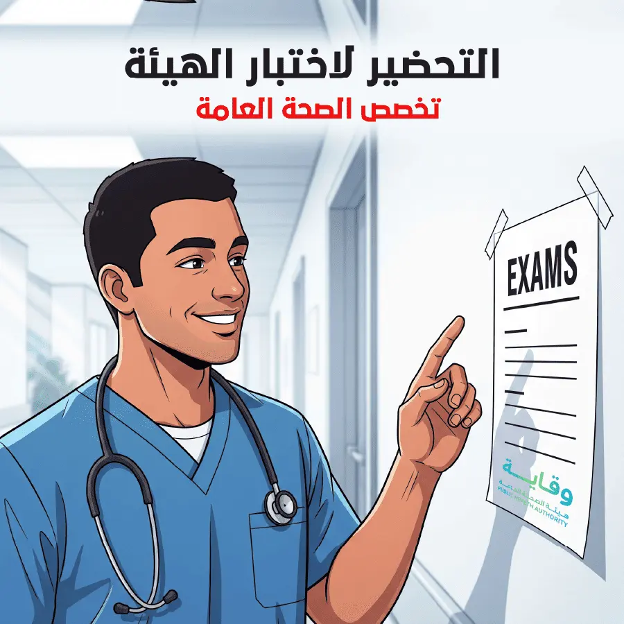 دورة التأهيل لاجتياز اختبار الهيئة (البروميترك) للصحة العامة